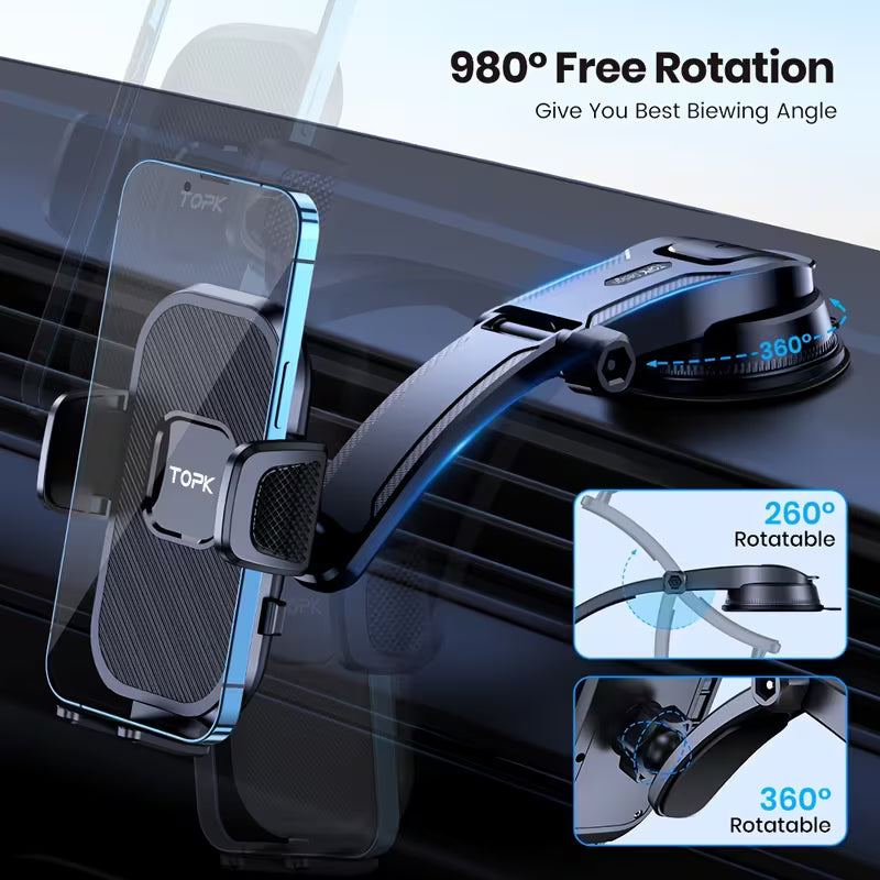 TOPK D38-C Car Phone Mount