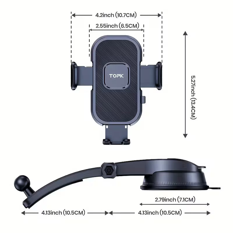 TOPK D38-C Car Phone Mount