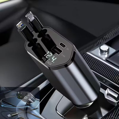 4-in-1 Retractable Charger